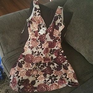 Charlotte Russe Deep V dress